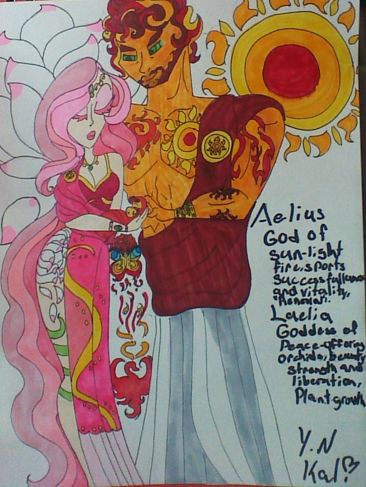My Roman Gods Of Sun Light And Nature Growth By Kaliko08 On Deviantart