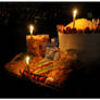 candle-light chaat