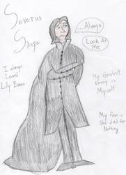 Severus Snape by MadDeppBurtonHatter