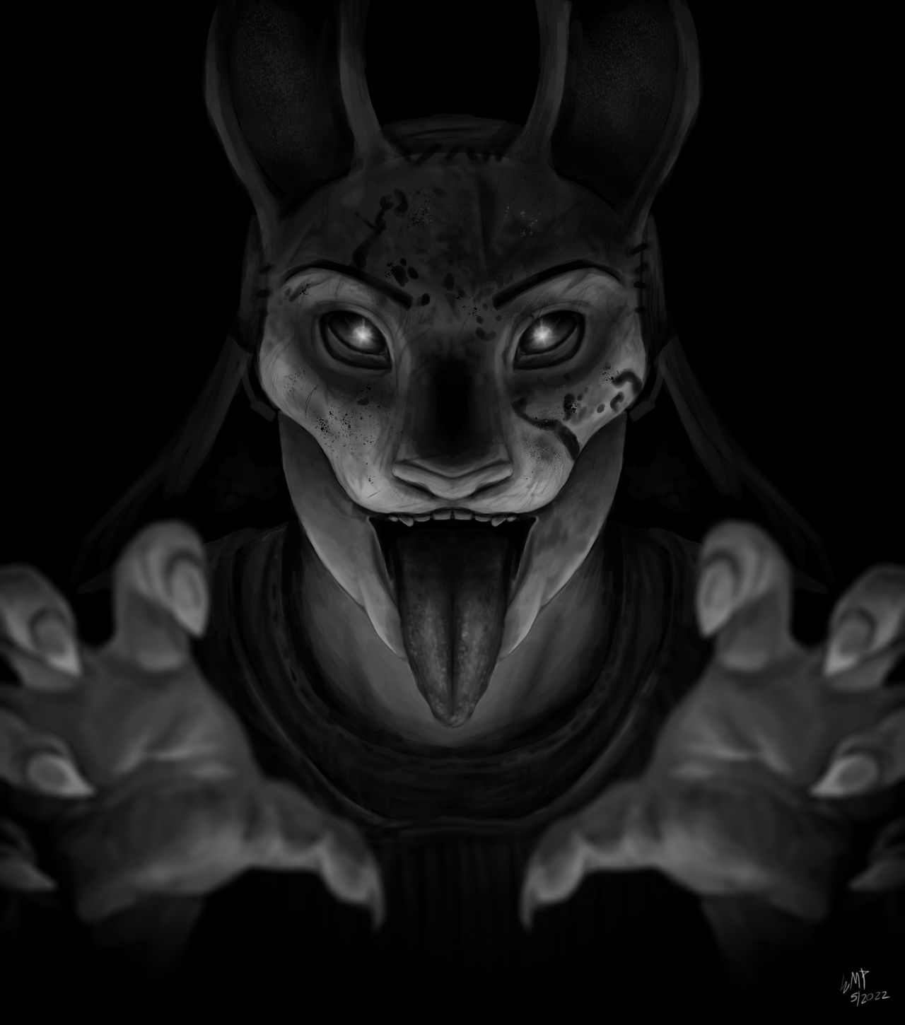 Boo! - Dead By Daylight Huntress Portrait by TheArtofEMP on DeviantArt