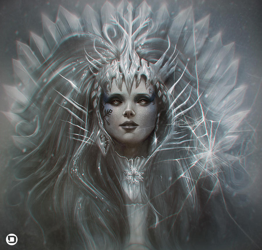 The Ice Queen By MythicalWiz On DeviantArt the-ice-queen-by-mythicalwiz-on-deviantart