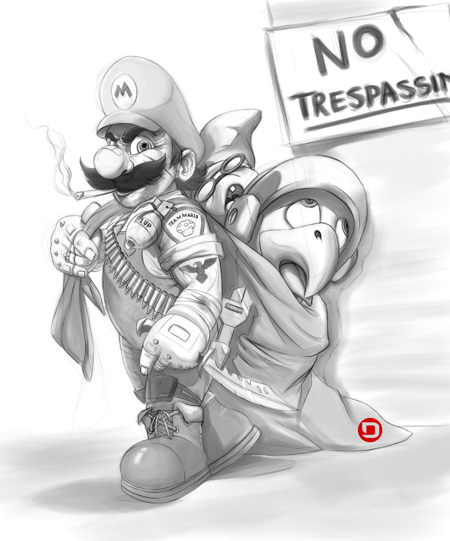 Ded Mario Super Mario's Dead World by MythicalWiz on DeviantArt