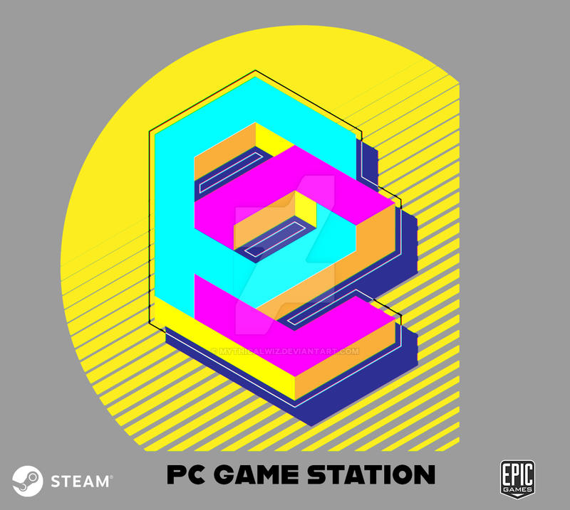 PC Game Station Logo (2023) by MythicalWiz on DeviantArt