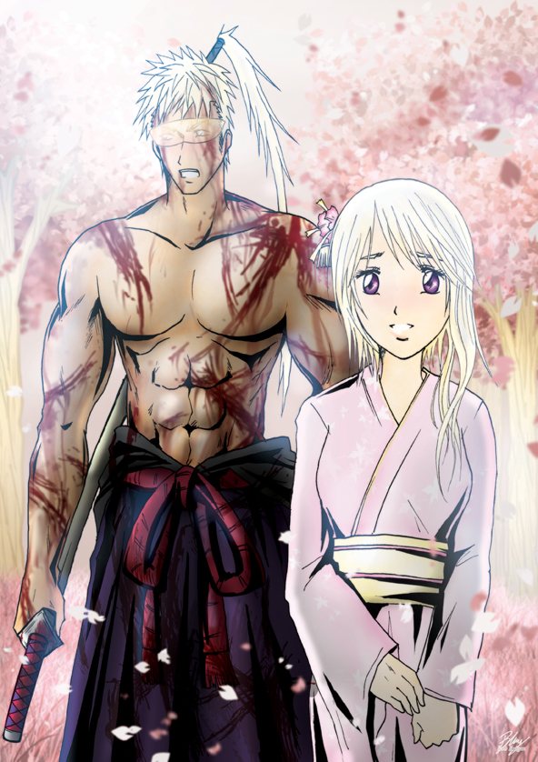 Akaharu Raigen and Henmi Kaori