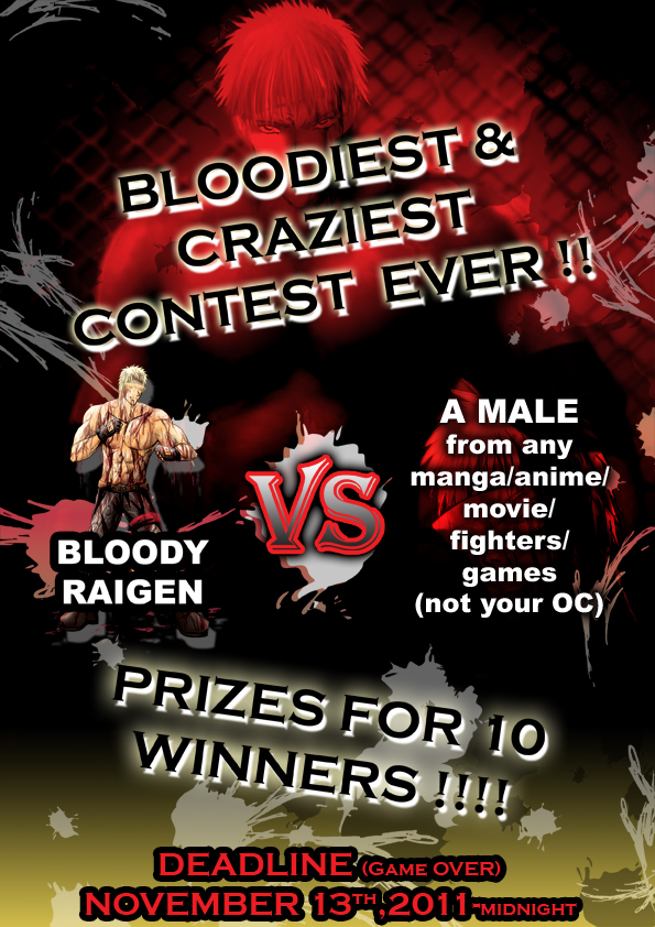 Bloody Raigen CONTEST