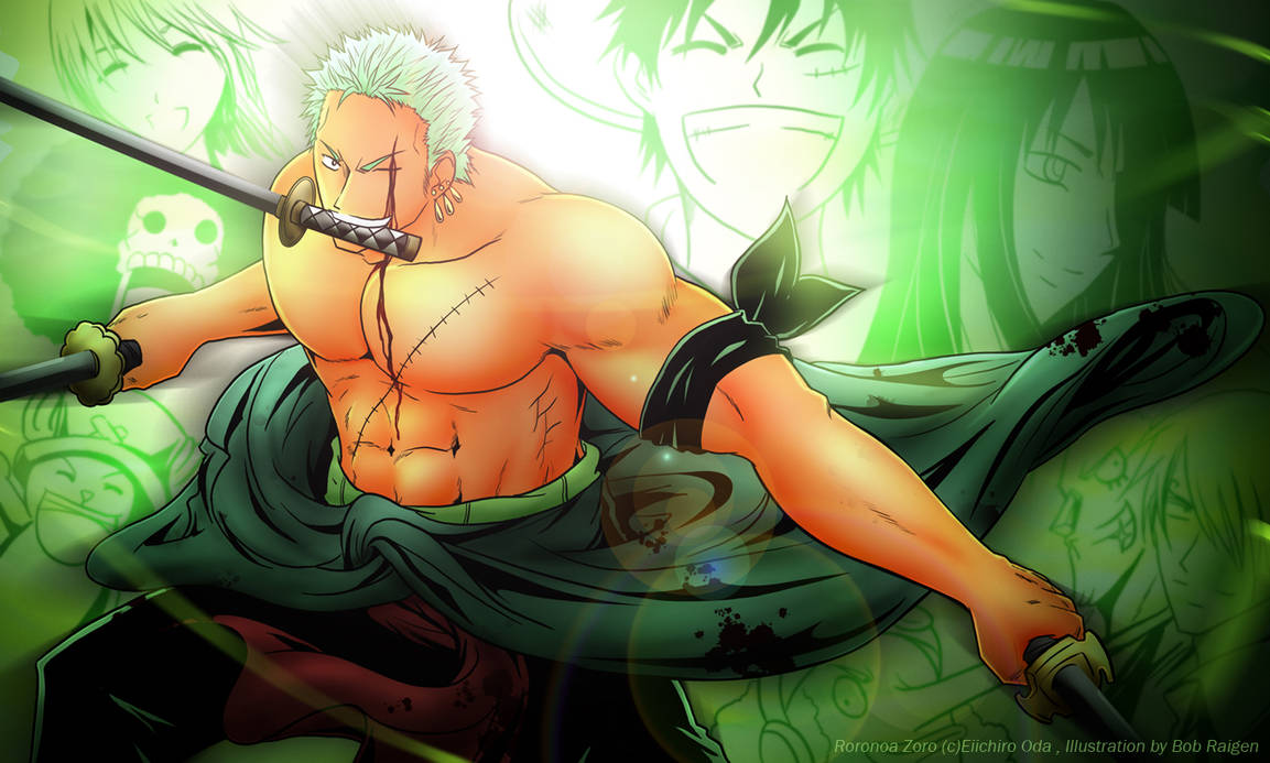 ZORO , The Pain was Nothing by Bob-Raigen