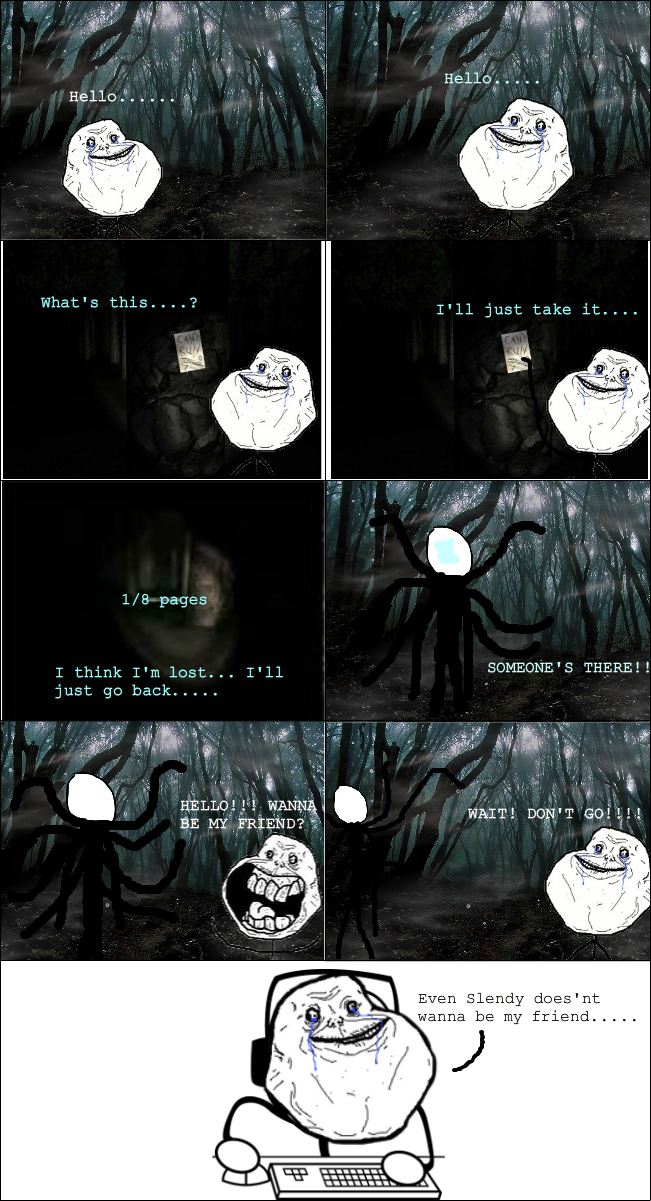 Scary Rage Creepy Rage Face