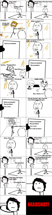 1+1 -Rage Comic-