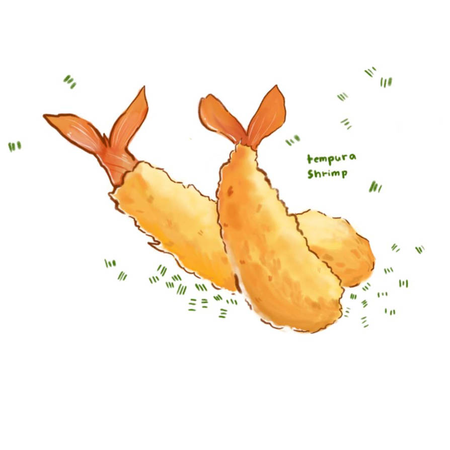 Tempura illustration by meixiangart on DeviantArt