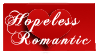 Hopeless Romantic Stamp by nadjagarnet