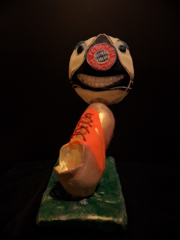 Football sculp.Bayern