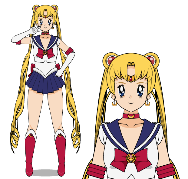 Sailor Moon Crystal style fan art by starca on DeviantArt