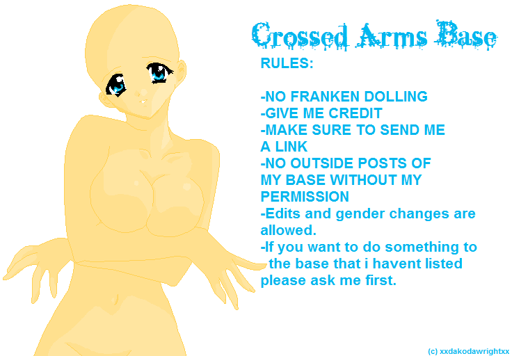pix Body Base Crossed Arms crossed arms base by xxdakodawrightxx