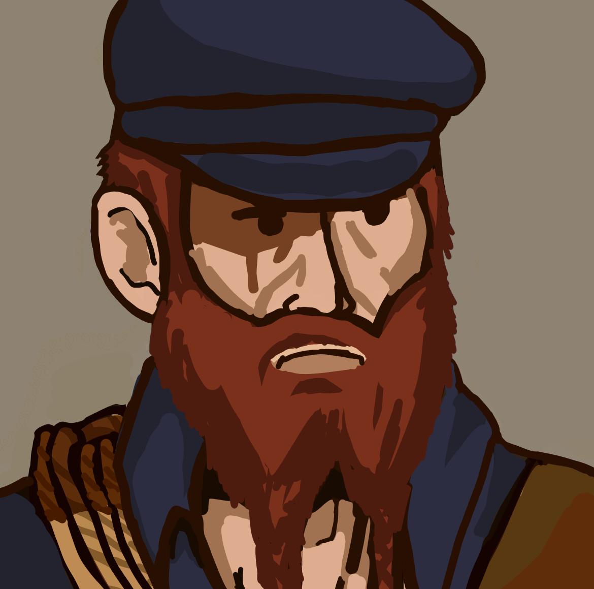 Hunt: Showdown, The Deckhand Icon by ThatBayouBoy on DeviantArt