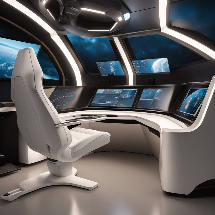 Windowless Cockpit Design The cockpit design focuses on operator comfort and by Andresanon on ...