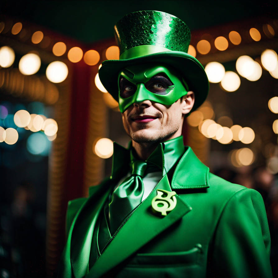 Gotham City super villain The Riddler is a crimina by Andresanon on ...