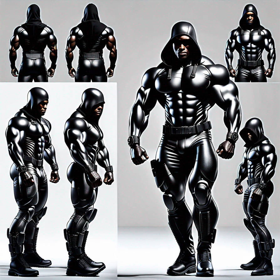 Buff Terminator Vivid, hyper realistic, Full body Terminator, bold by Andresanon on ...