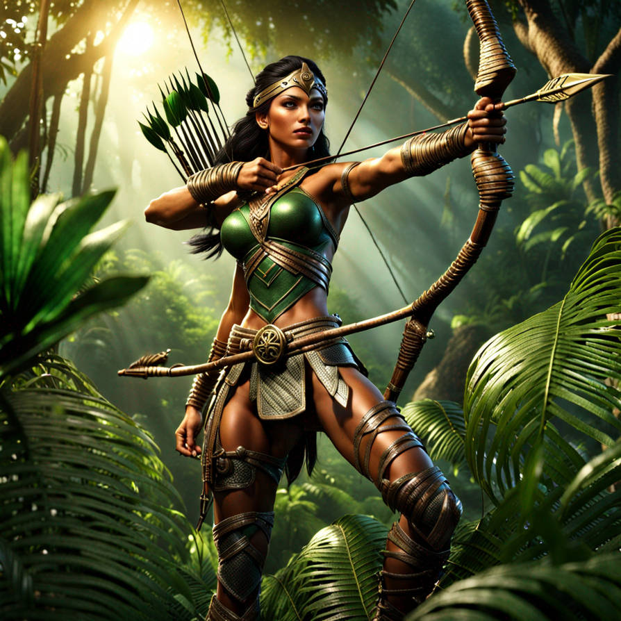 Amazon Deviantart Amazon Warrior woman, The deadly Amazon jungle arc by Andresanon on ...