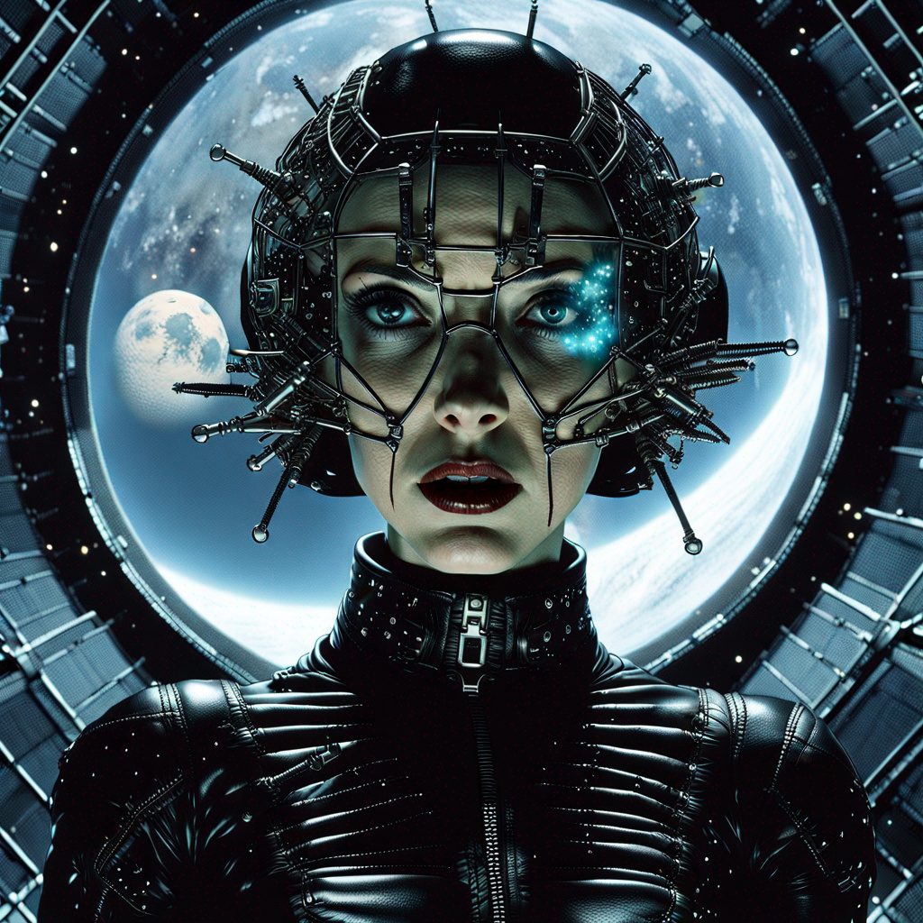 Female in gothic leather, pinheaded, Female hellra by Andresanon on ...