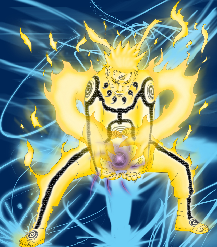 Naruto Uzumaki Rasengan by Mayara-Scarlet on DeviantArt