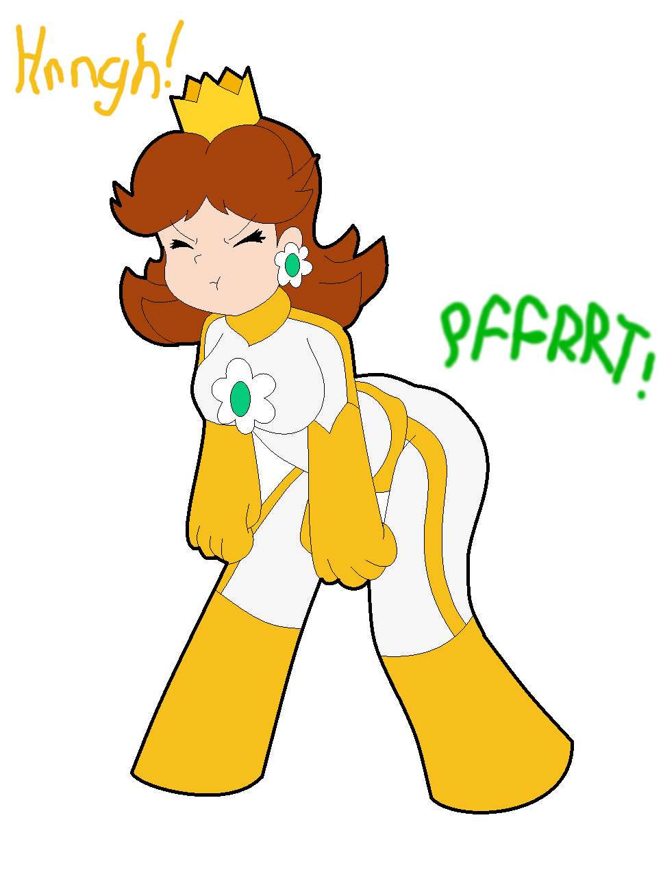 Princess Daisy Pushes