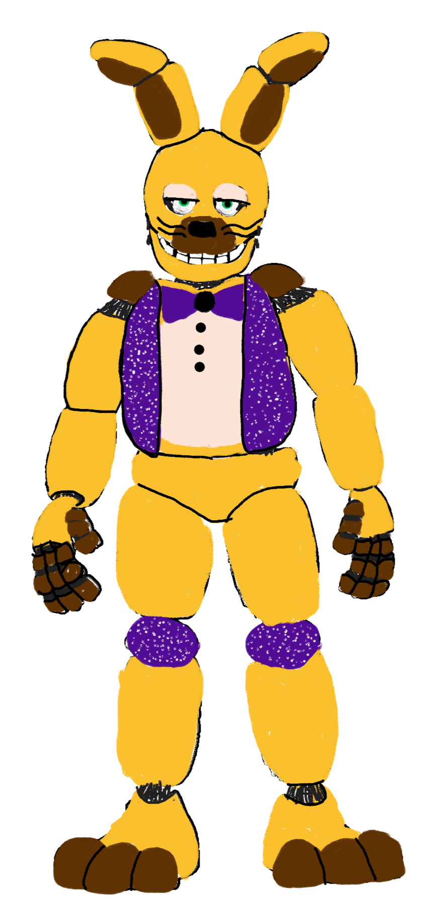 Fixed Nightmare Fredbear by Cheems2912 on DeviantArt