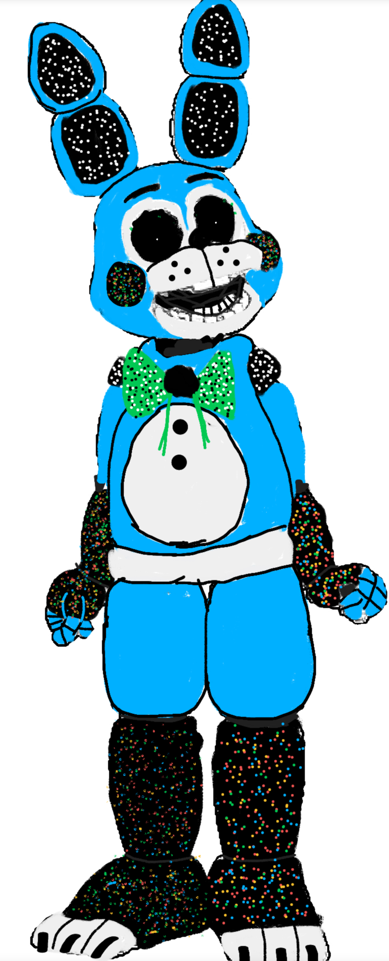 Fnaf 2 Extras: Toy Bonnie (Night Mode) by WFreddyProductions on DeviantArt