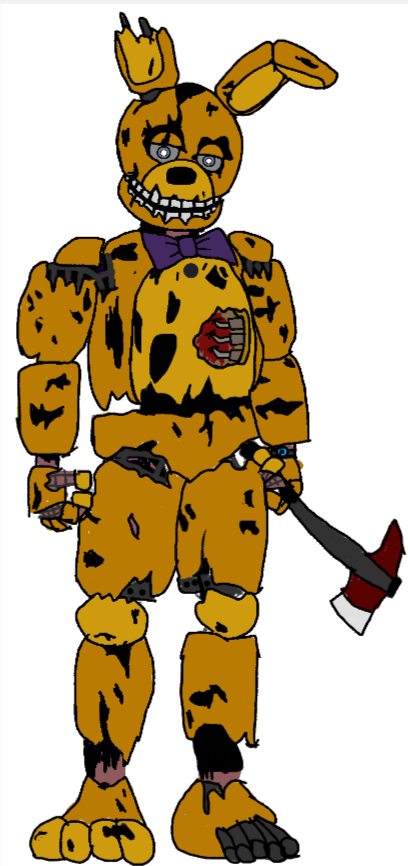 Springbonnie Color Code Movie Springbonnie Edited by uDumbguy123 by DangerBear79 on DeviantArt