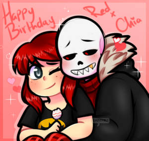 [Gift] Cake pop with a side of snuggly skele