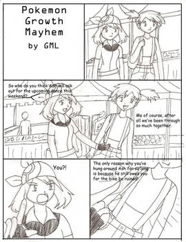 Pokemon Growth Mayhem Comic Pg1