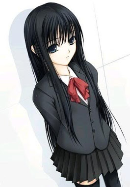 Black Haired Anime Girl By Starisdeadinside On Deviantart