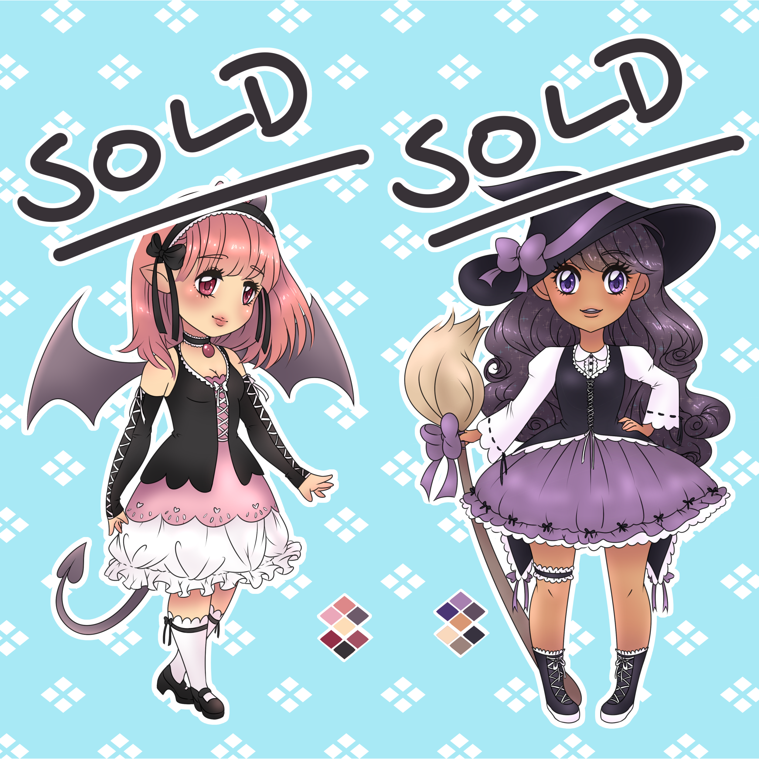 Gothic Lolita Adopts SOLD