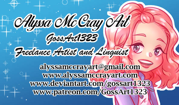 I MADE A BUSINESS CARD