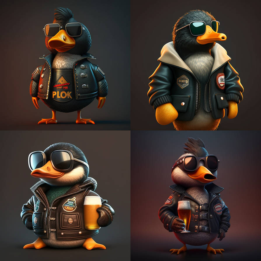 3D Rocker Duck by AlvaroCaricas on DeviantArt