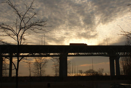 Bridges and Moody Clouds