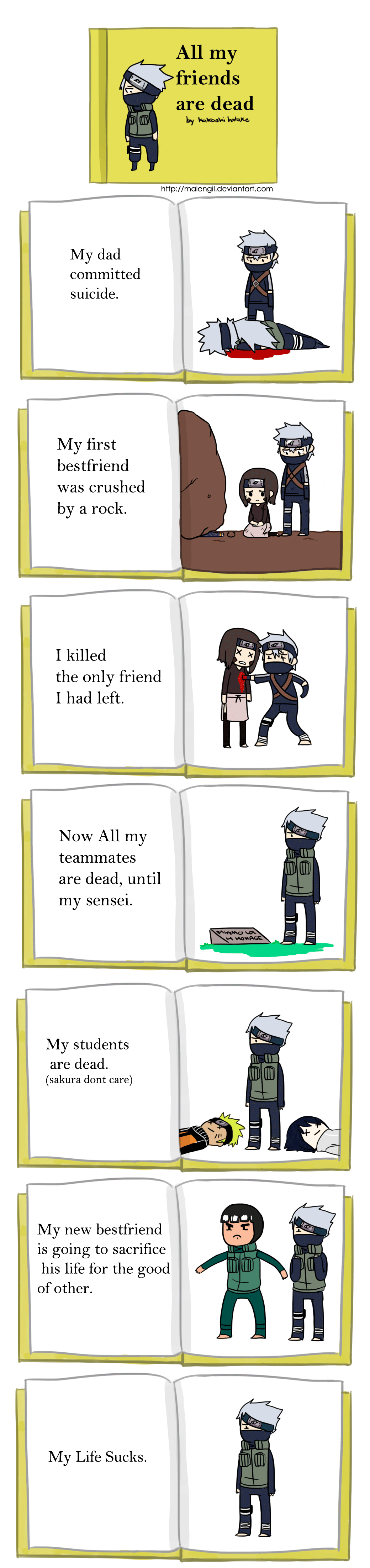 All my friends are dead by kakashi READ ME