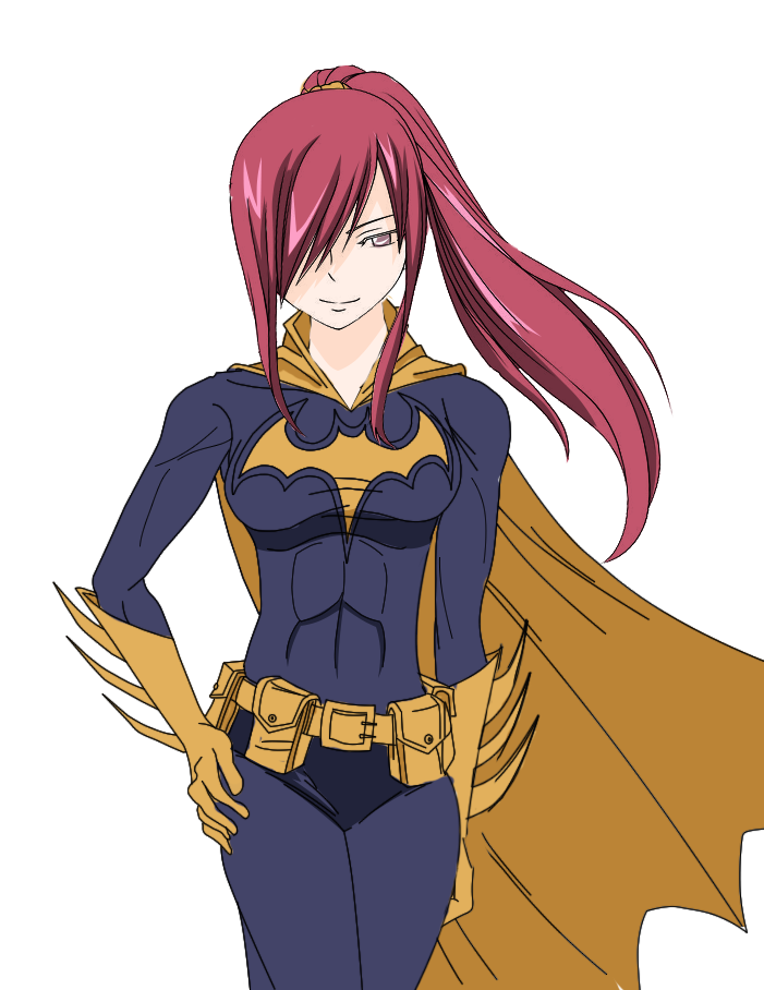 Erza as Batgirl