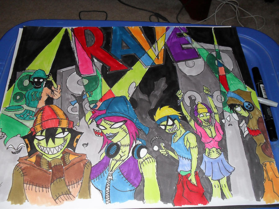 Creative Rave Characters Rave by Unleashedregret on DeviantArt