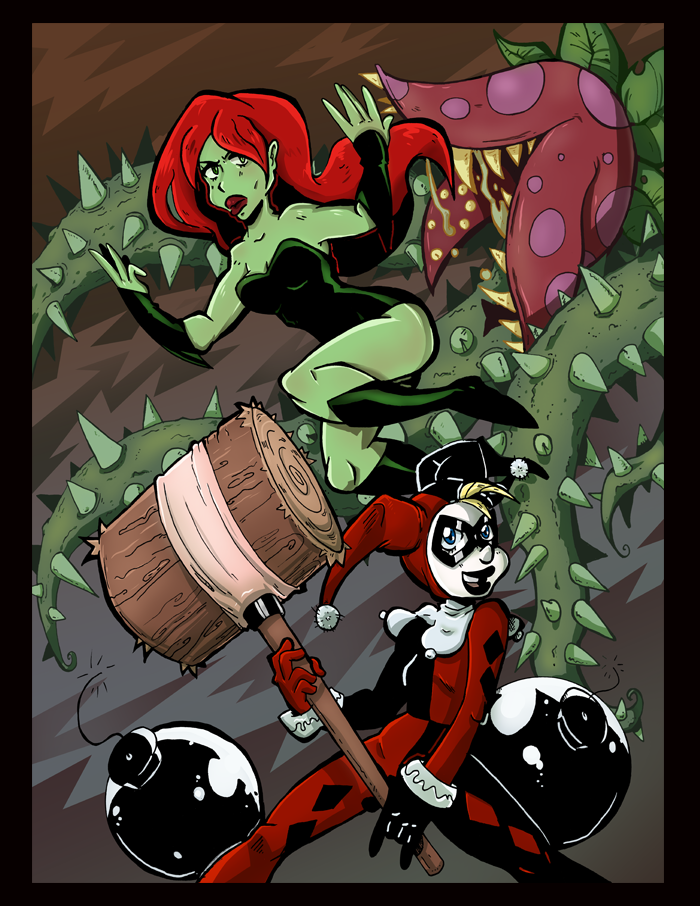 Harley and Ivy double trouble