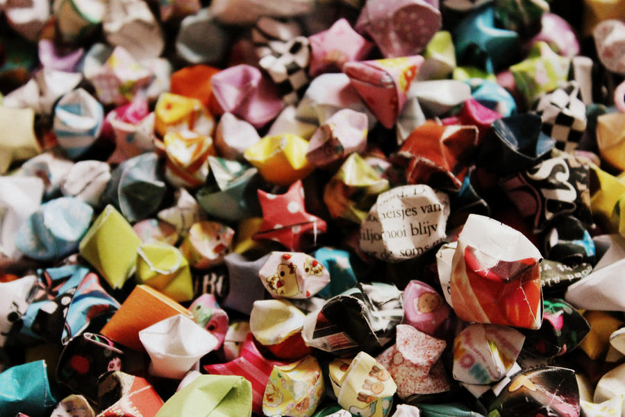 Chinese Lucky Paper Stars By D29621x On Deviantart Chinese Lucky Paper Stars By D29621x