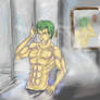 Roronoa Zoro- Shower