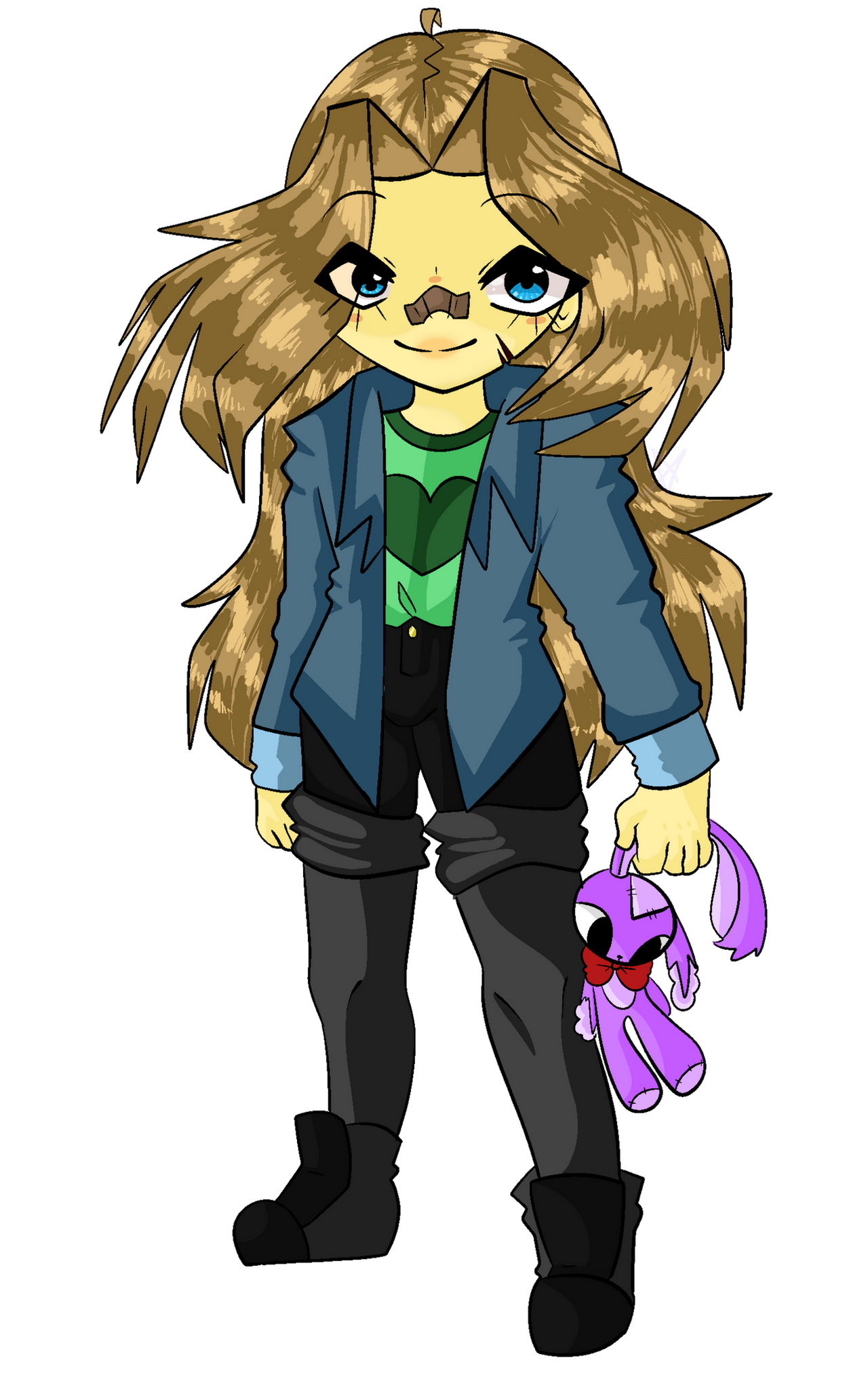 Fukona Human by HalfneCross on DeviantArt