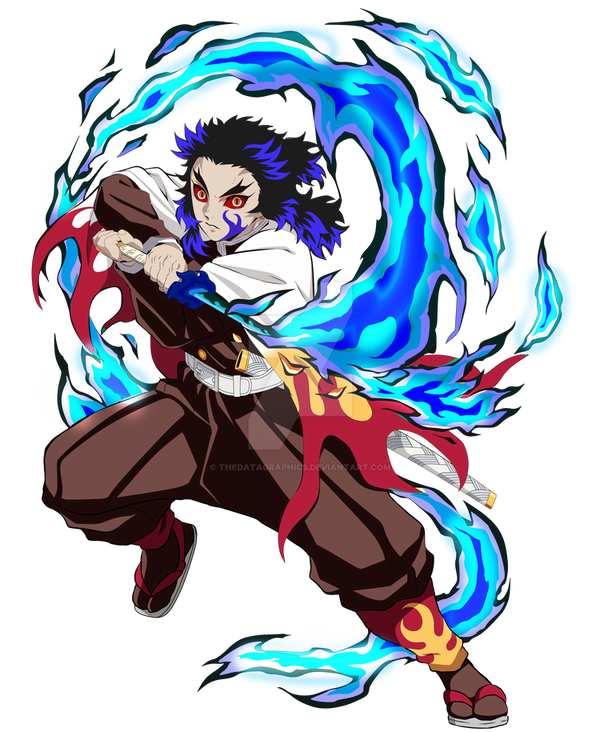 Demon Vs Rengoku Kyojuro Rengoku Demon Form V2 By Thedatagraphics by hekeg on DeviantArt