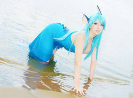 Vaporeon Cosplay (Gijinka ver.) Pokemon