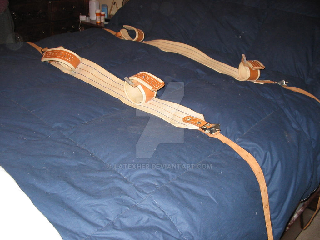 Bed restraints by LatexHer on DeviantArt