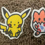 Chibi Pikachu and Chibi Togepi