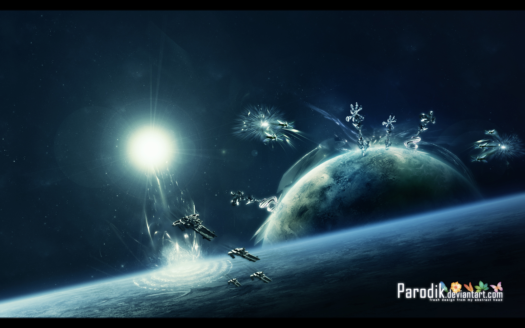 Wallpaper nr.14 spaceart