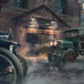 Delivery scene