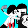 Creepypasta girls #selfie