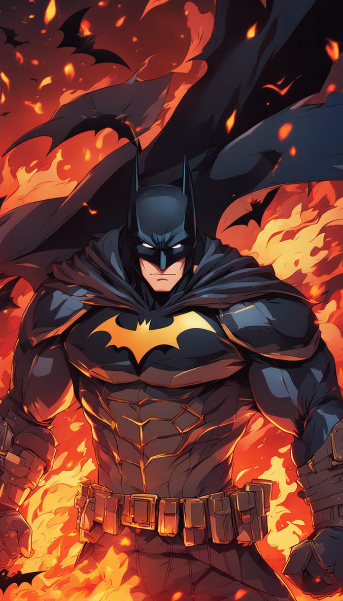 Batman In fire by SEXY69z on DeviantArt